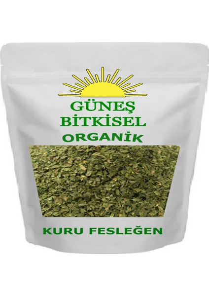 grüneş Bitkisel Organik Kuru Yeşil Fesleğen