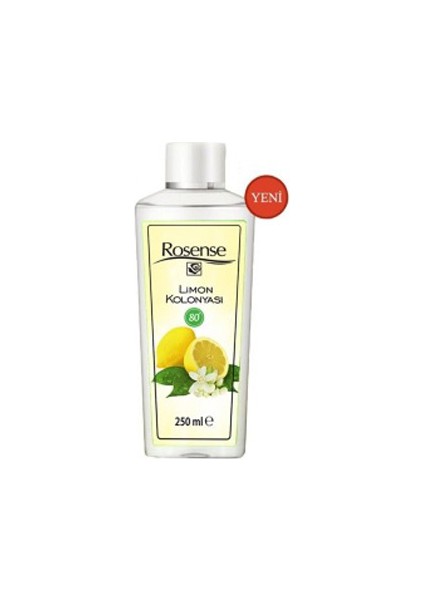 Kolonya 250 ml Limon 80 Derece