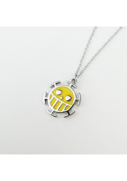 One Piece Kalp Korsanları Logolu Kolye