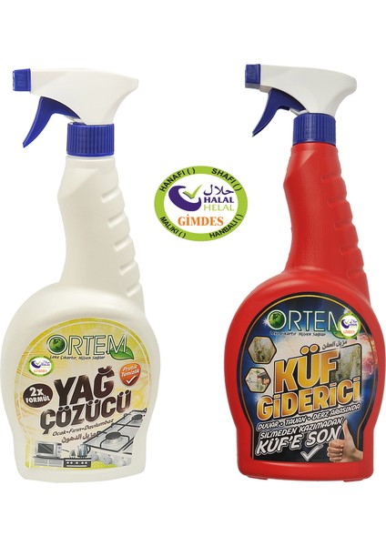 Yağ Sökücü-Küf Temizleyici (Gimdes Onaylı)