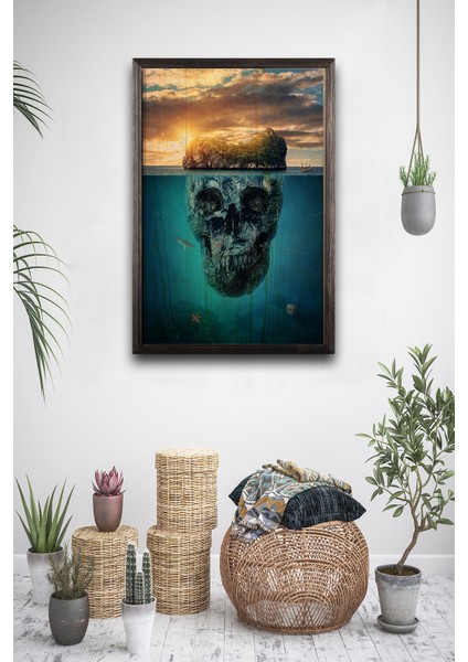 Duvar Dekoru Skull Island