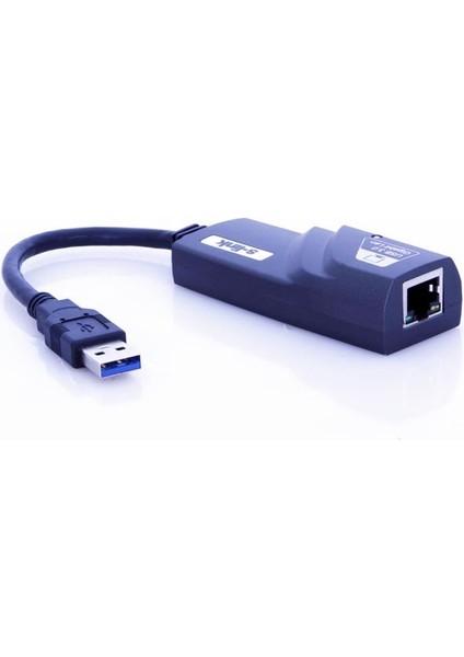 Ethernet Çevirici USB 3.0 To RJ45 10/100/1000 Mbps Gigabit Ethernet Çevirici S-Lınk SL-U603