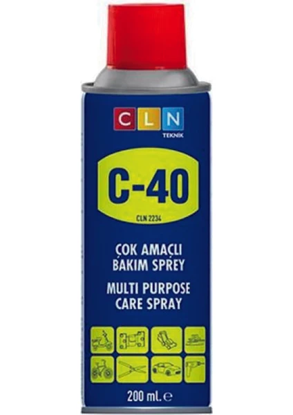 C-40 Çok Amaçlı Bakım Sprey 200 ml