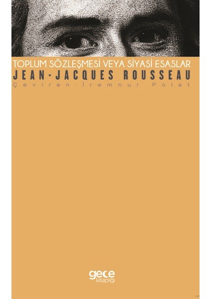 Toplum Sözleşmesi Veya Siyasi Esaslar - Jean Jeanjacques Rousseau