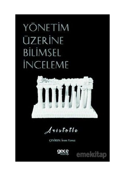 Yönetim Üzerine Bilimsel Inceleme - Aristotle