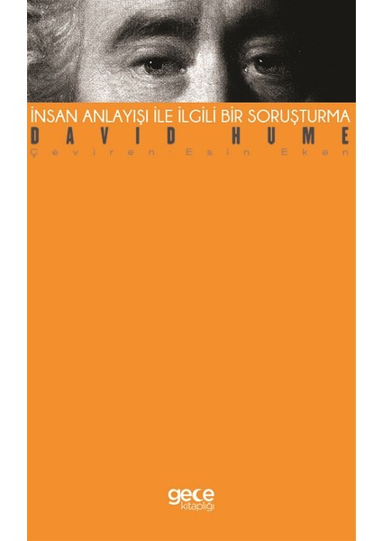 Insan Anlayışı Ile Ilgili Bir Soruşturma - David Hume