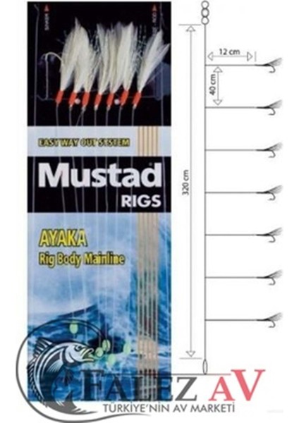 Çapari T82 4 Feather Rıgs