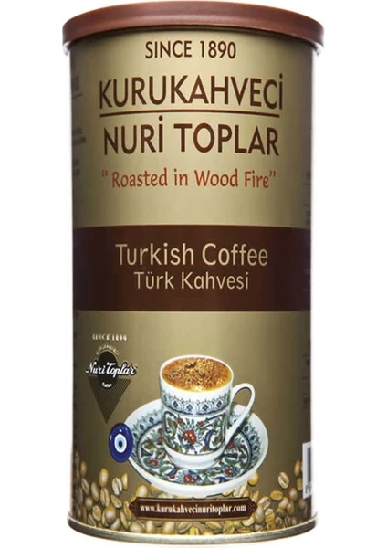 Nuri Toplar Türk Kahvesi Silindir 250 gr