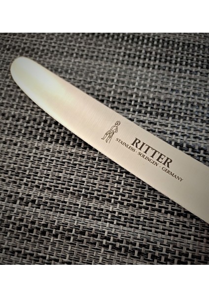 Rıtter Düz Sebze Doğrama Bıçağı Gri