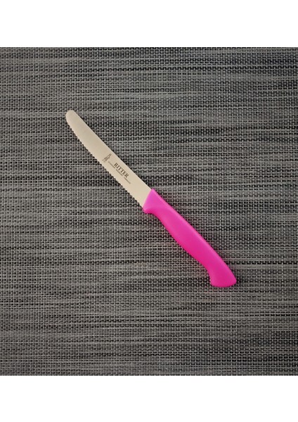 Rıtter Tırtıklı Sebze Doğrama Bıçağı Pembe