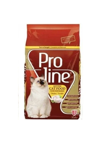 Proline Kitten Tavuklu Yavru Kedi Maması 1,5 kg x 3