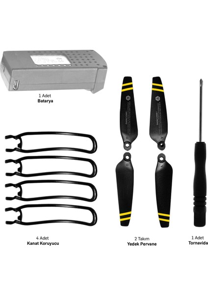 CDA017 Drone Aksesuarı Paketi CX017