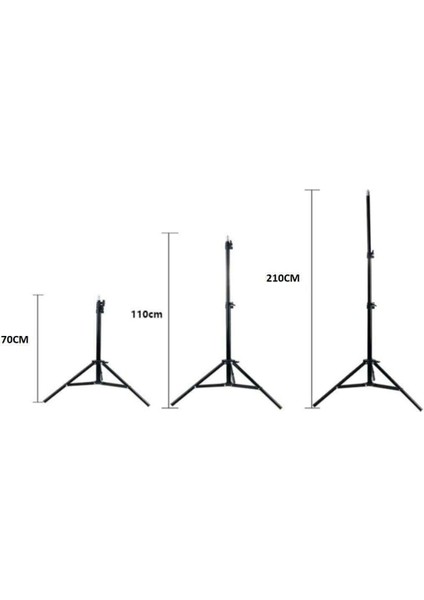 Rıng Fıll Lıght LED Işık Tripod ile Bluethoot Kumanda -Tiktoker