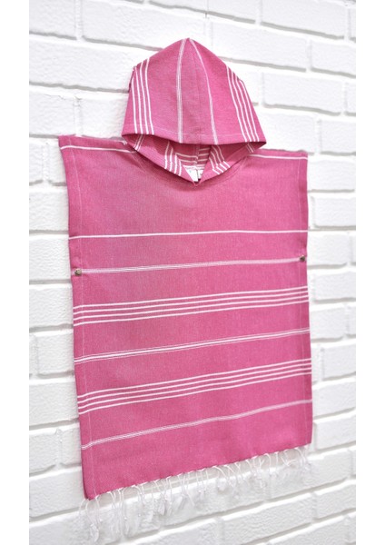 Peştemal Çocuk Panço Çizgili Pembe fiyatları