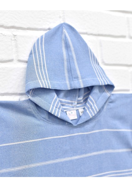 Peştemal Çocuk Panço Çizgili Mavi fiyatları