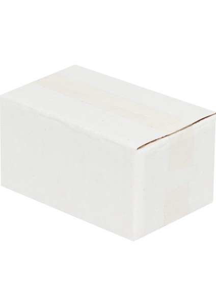 6,5x3,5x3cm Tek Oluklu Koli -Beyaz 25'li fiyatları