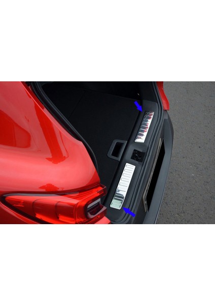 S Dizayn Renault Kadjar Krom Bagaj Eşiği 2 Prç. 2015 Üzeri fırsatları