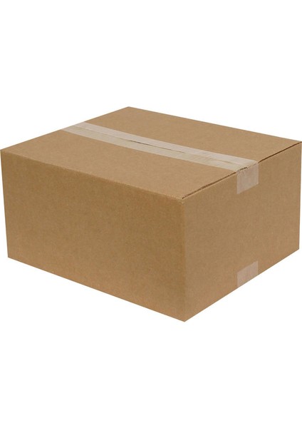 30x25x15cm Tek Oluklu Koli -Kraft 10'lu