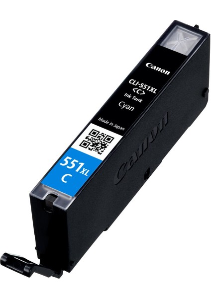 CLI-551XL C Cyan Mavi Yüksek Kapasiteli Mürekkep Kartuş IP7250 MX925