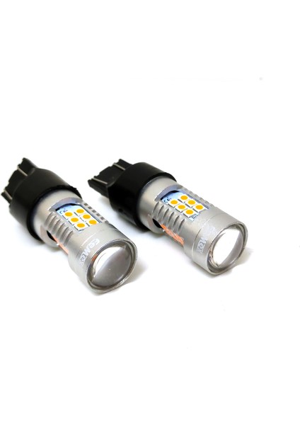 Platinum T20 7440/7443 Tek/çift Duy Uyumlu Turuncu LED Ampul