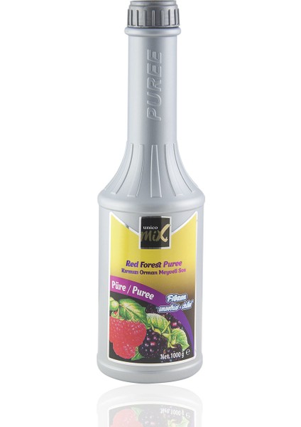 UNİCOMİX Kırmızı Orman Meyveli Frozen Püre 1150GR