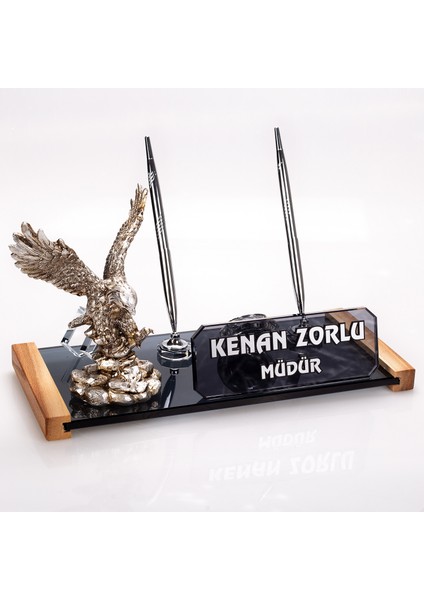 Kartal Heykel Kristal Masa Isimliği Ofis Yönetici Isimlik fiyatları