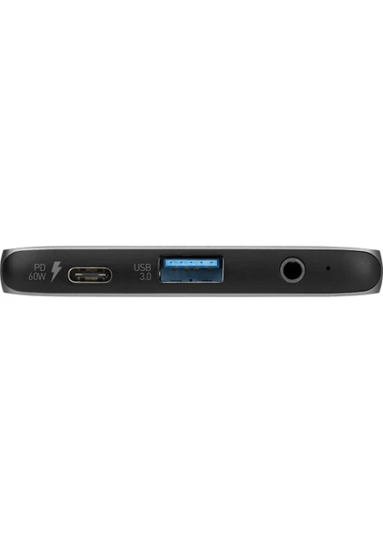 Onelink 4 In 1 Usb-C Pd Hub Çevirici Dönüştürücü Koyu Gri