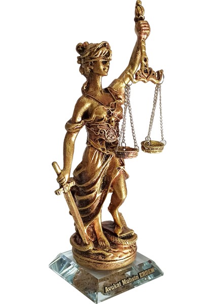 Adalet Terazisi Gold Ofis Makam Büro Hediyesi Hakim Savcı Avukat Hukuk fiyatları