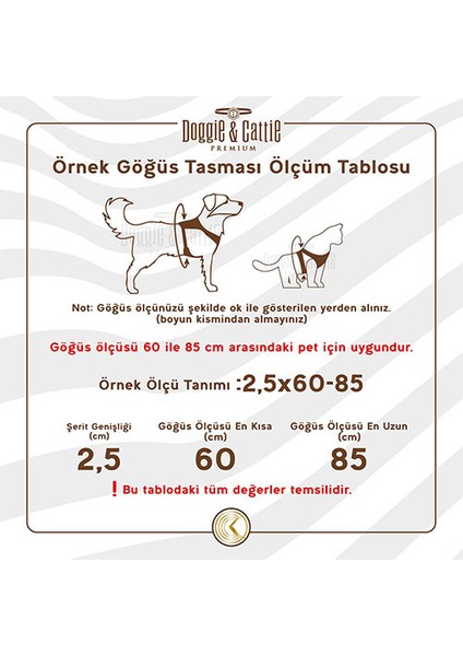 Köpek konfor Dokuma Ronin Göğüs Tasması Haki 2,5X70-80 cm modelleri