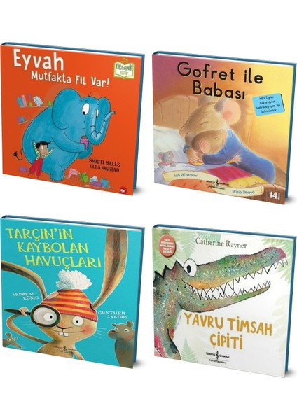 Eyvah Mutfakta Fil Var - Gofret ile Babası - Tarçın'ın Kaybolan Havuçları - Yavru Timsah Çipiti