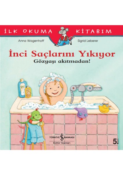 İnci Saçlarını Yıkıyor - Elif Yüzme Öğreniyor - Ata Binmeyi Öğreniyor + Boyama Kitabı