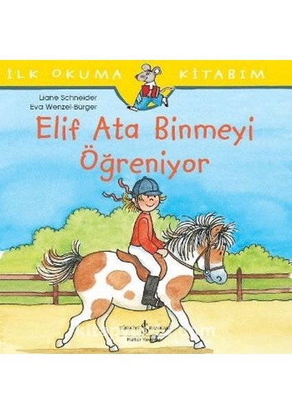 İnci Saçlarını Yıkıyor - Elif Yüzme Öğreniyor - Ata Binmeyi Öğreniyor + Boyama Kitabı