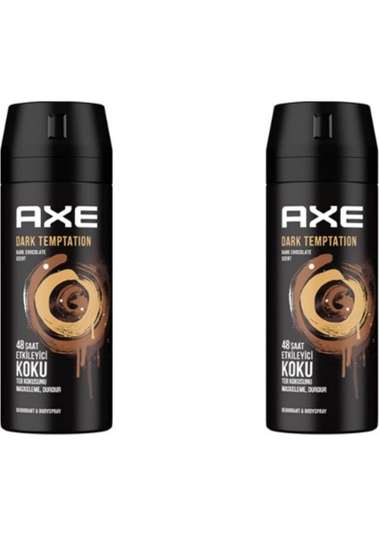 Dark Temptation Dark Chocolate Scent Deodorant 150ML 2'li