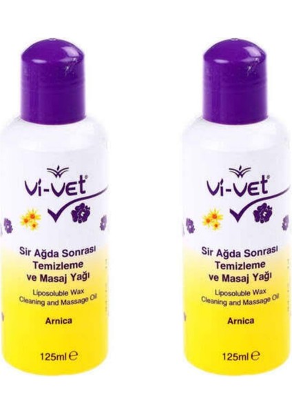 Ağda Temizleme ve Masaj Yağı Arnika 125ML 2'li