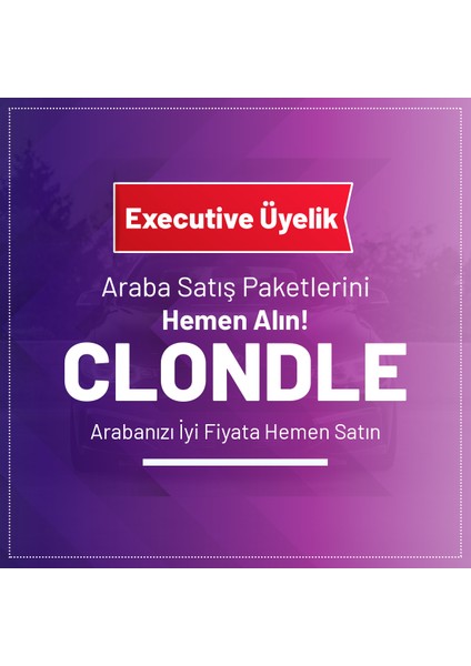 Araba Satış Executive Üyelik Paketi