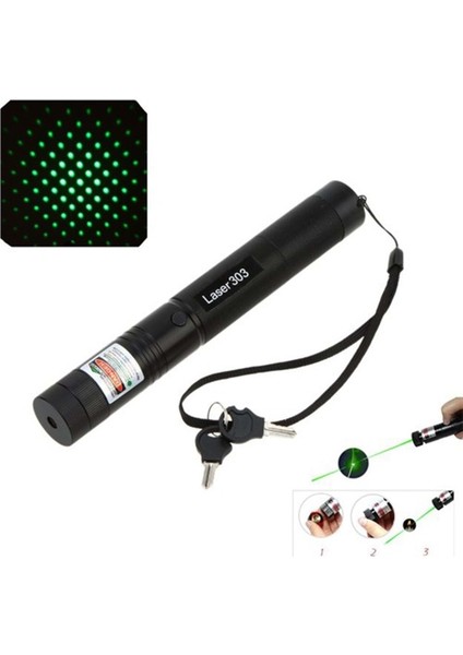 Yeşil Lazer Pointer 303 (1000MW)