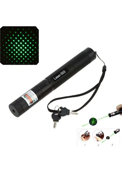 50BIR Yeşil Lazer Pointer 303 (1000MW)