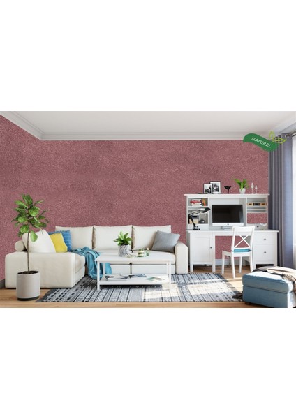 Canlı Sıva | Ipek Sıva | Dekoratif Sıva | Eco-04 Bordo 1/2 PAKET fiyatları