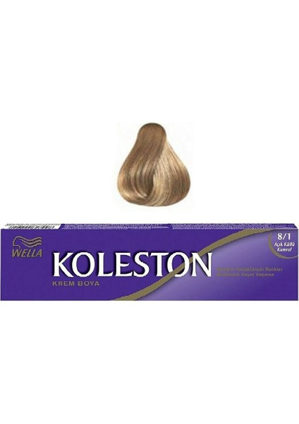 Koleston Sıngle 8/1 Acık Kullu Kumral