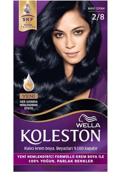 Wella Koleston Koleston Kit 2/8 Mavi Siyah