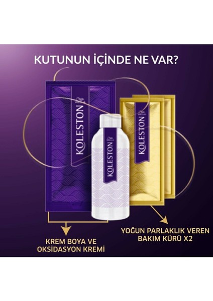 Wella Koleston Koleston Kit Saç Boyası 5/4 Açık Kestane Saç Boyası