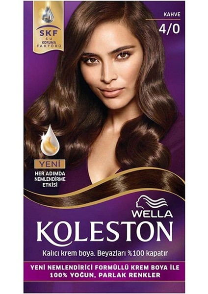 Koleston Krem Saç Boyası Set 4.0 Kahve fiyatları