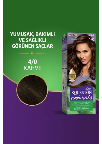 Koleston Naturals Kahve 4/0