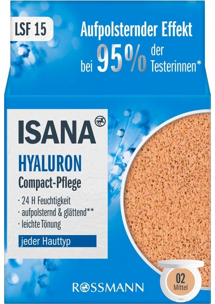 Hyaluron Renkli Nemlendirici Spf 15 No.02 15 gr