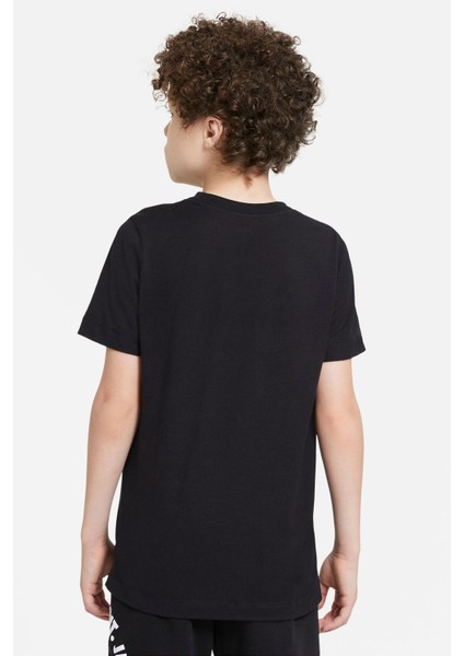 Lady Gaga Yellow Baskılı Unisex Çocuk Siyah T-Shirt