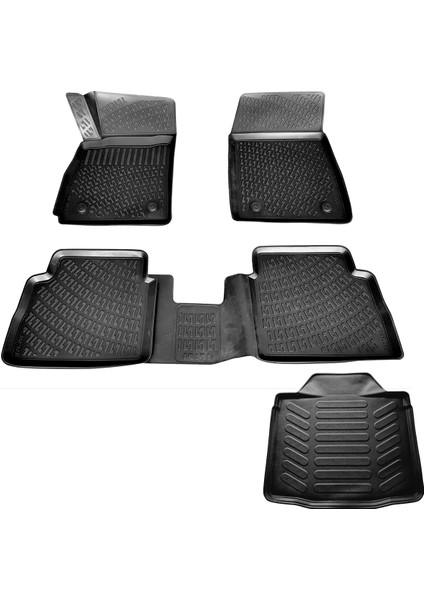 Opel Insignia 3D Havuzlu Paspas + Bagaj Havuzu 2008-2016 Arası-Caraks Marka