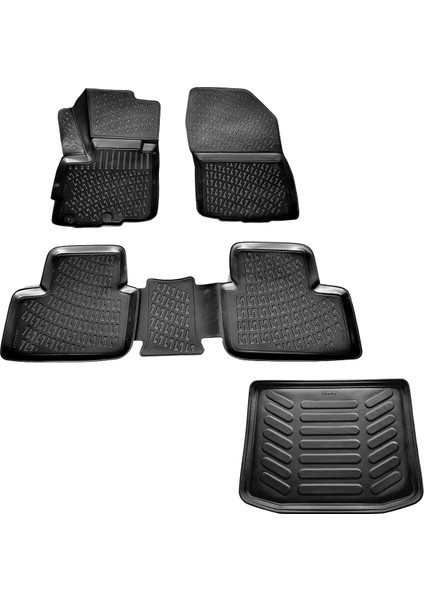 Mitsubishi Asx 3D Havuzlu Paspas+Bagaj Havuzu 2010-2015 Arası-Friemats Marka