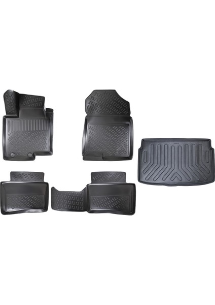 Hyundai I20 3D Havuzlu Paspas+Bagaj Havuzu 2020 Sonrası-Friemats Marka