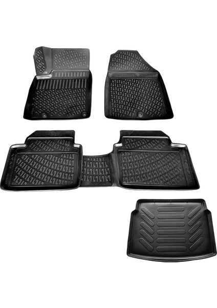 Hyundai I30 3D Havuzlu Paspas + 3D Bagaj Havuzu 2018 Sonrası-Caraks Marka