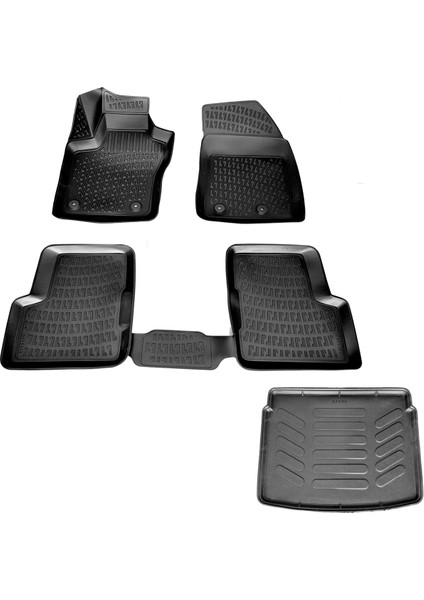 Jeep Renegade 3D Havuzlu Paspas + Bagaj Havuzu 2015-2020 Arası-Friemats Marka